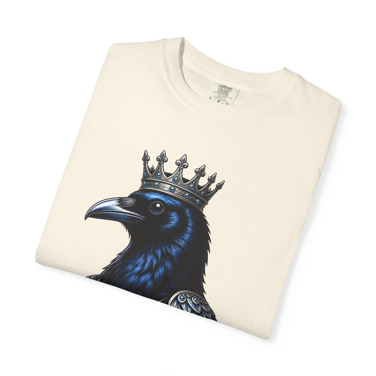 Crowned Raven Royal Gothic T-Shirt Graphic