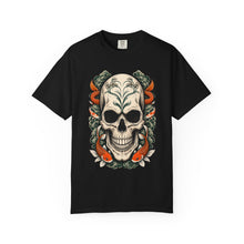Koi Skull Jade Wave T-Shirt Graphic