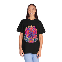Psychedelic Dahlia Seahare Graphic Tee