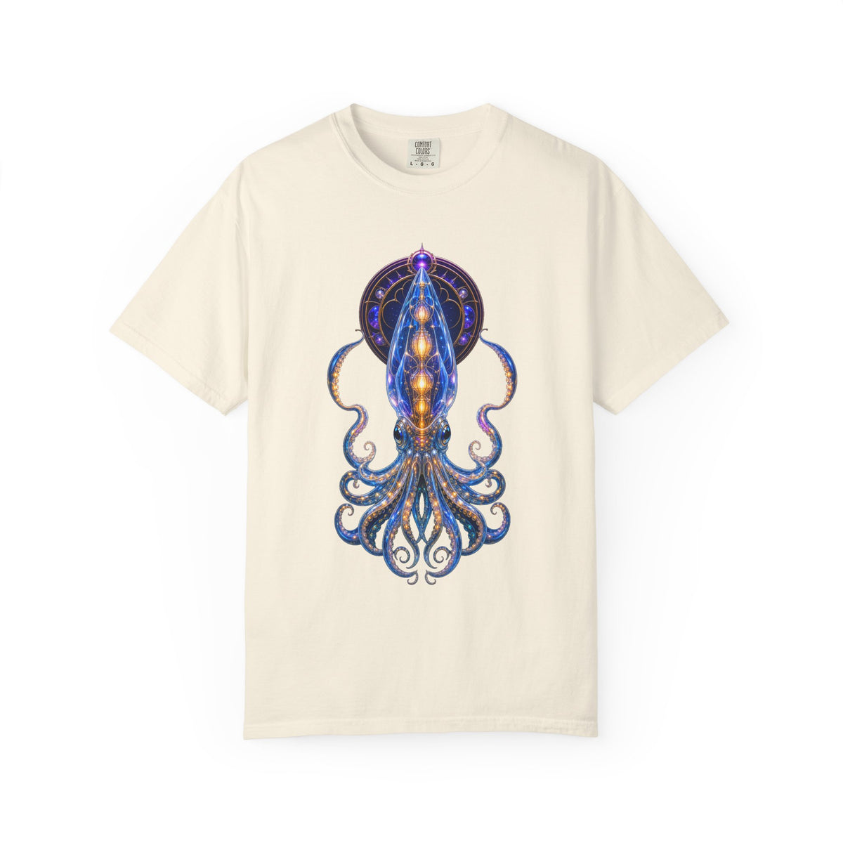 Glass Lantern Squid Graphic Tee