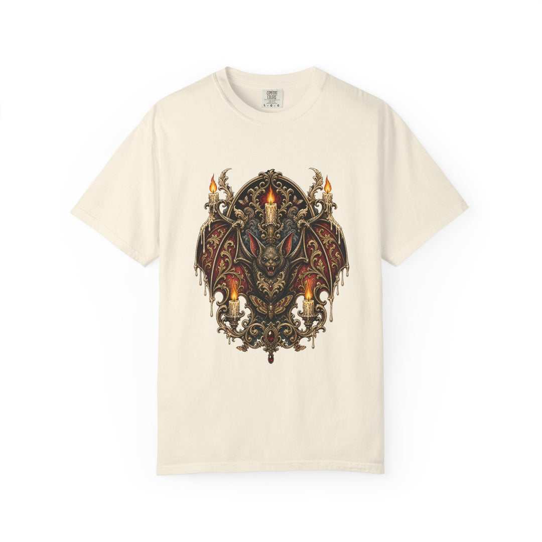 Baroque Candle Bat Graphic Tee