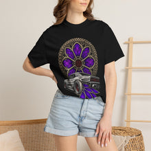 Rose Window Burnout Gothic Muscle Car Graphic Tee
