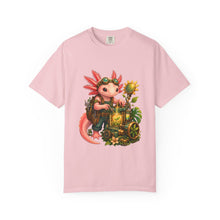 Solarpunk Axolotl Mechanic Graphic Tee