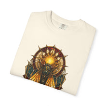 Stained Glass Cicada Sun Relic Graphic Tee