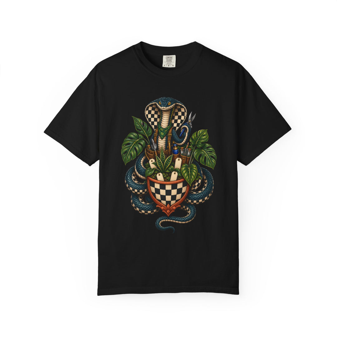 Checkerboard Cobra Botanist Graphic Tee