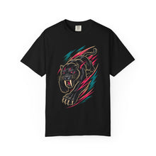 Retro Sport Saber Panther T-Shirt Graphic