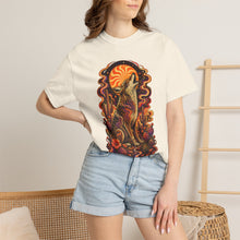 Psychedelic Desert Coyote T-Shirt Graphic