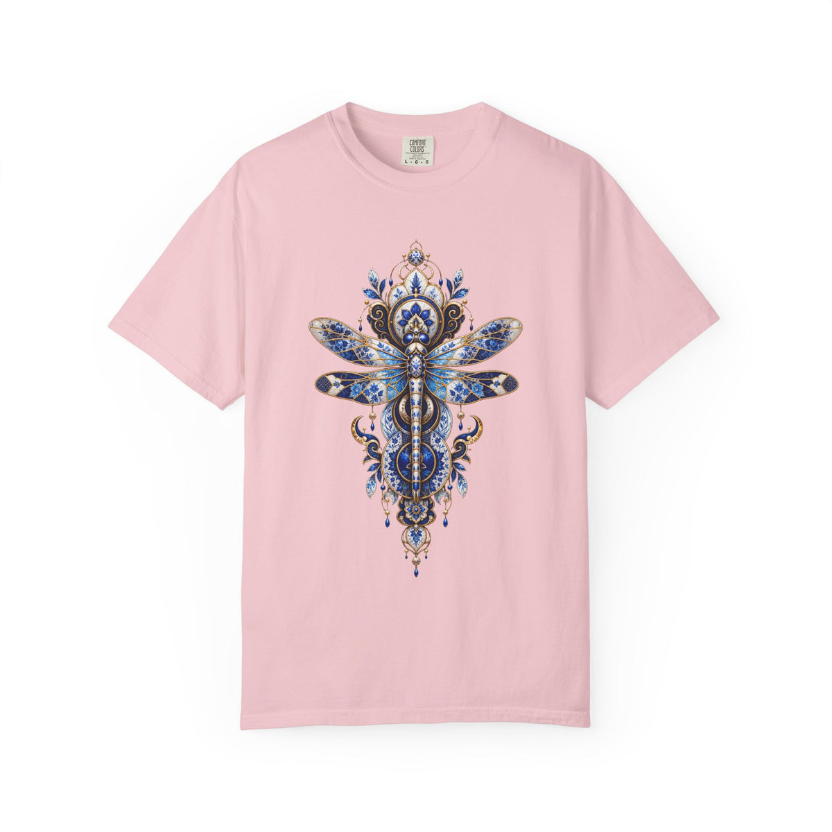 Porcelain Dragonfly Totem T-Shirt Graphic