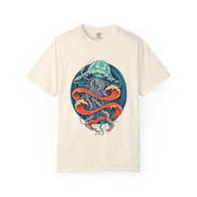 Aquamarine Moon Jellyfish Conductor Graphic Tee