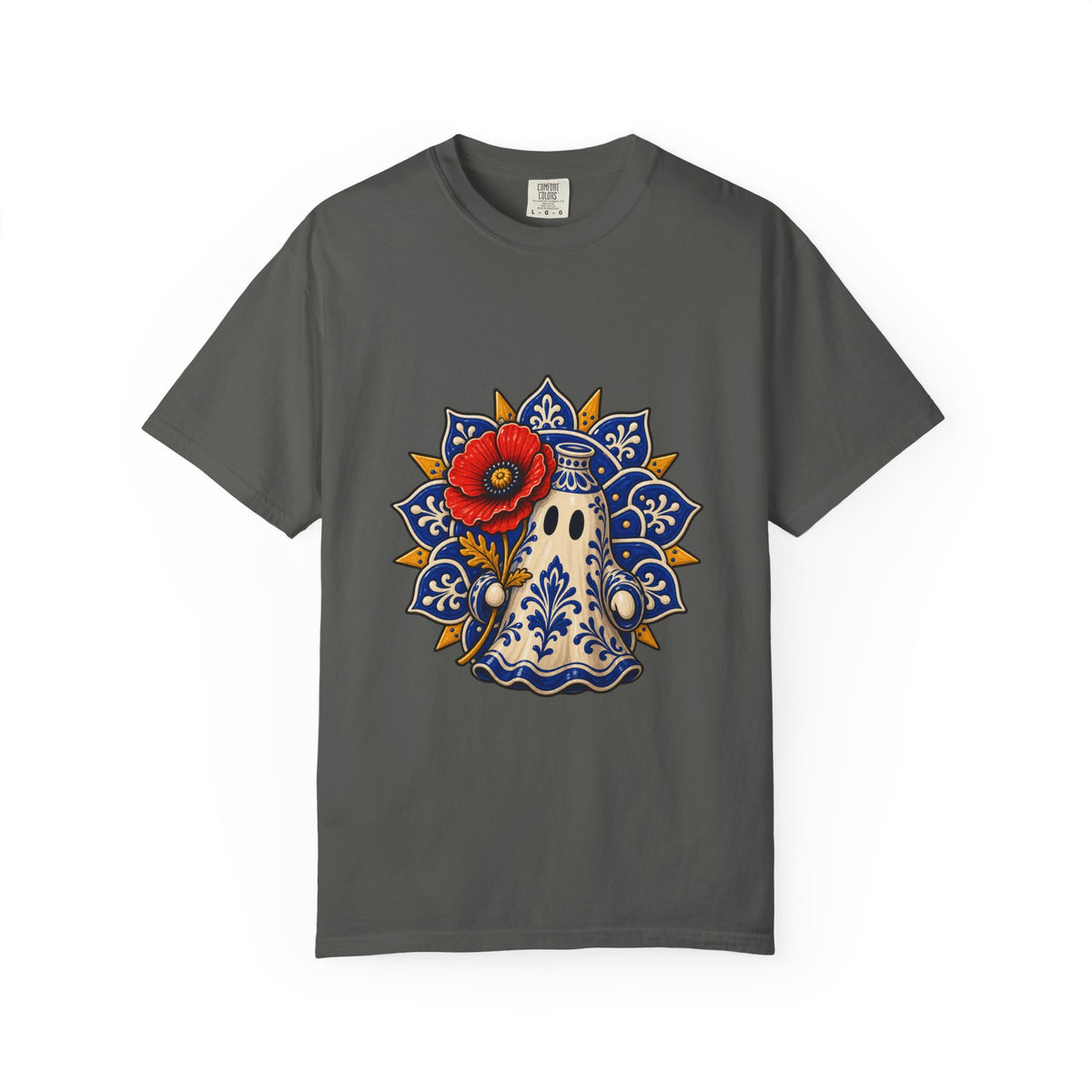 Cobalt Ceramic Ghost Graphic Tee