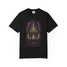 Cathedral Pipe Organ Storm Graphic Tee
