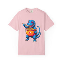Ramen Dinosaur Cartoon T-Shirt Graphic