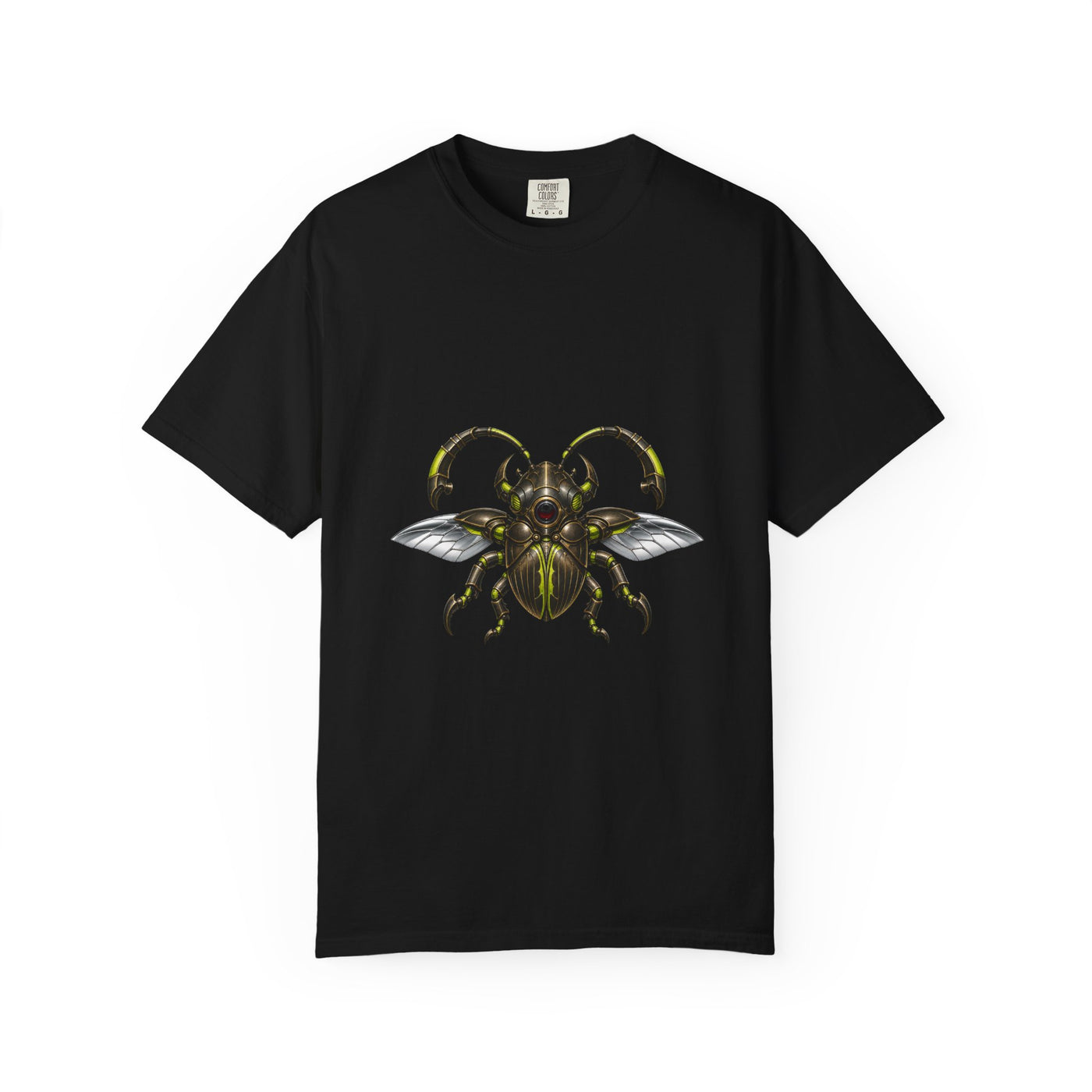 Acid Lime Biomechanical Beetle Graphic Tee