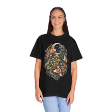 Moonlit Mushroom Koi Spirit T-Shirt Graphic