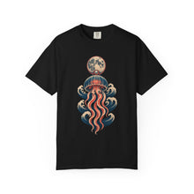 Mooncurrent Jellyfish Woodblock Graphic Tee