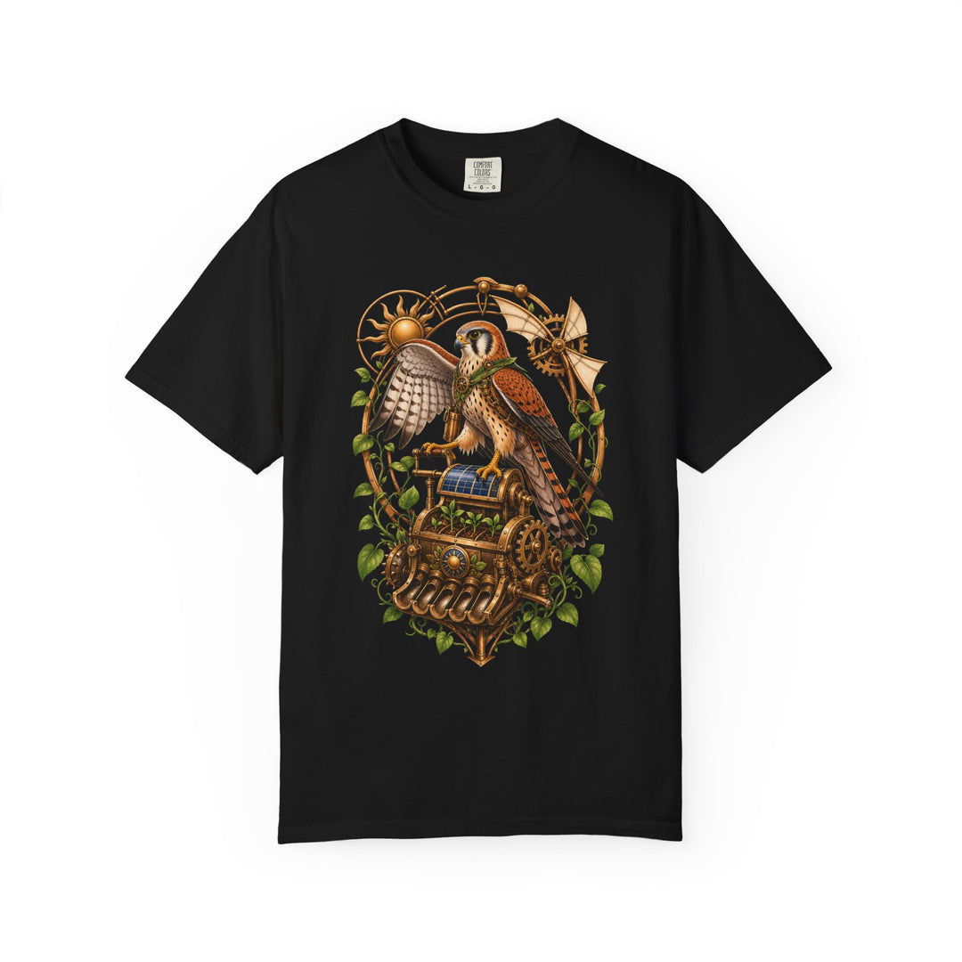 Solarpunk Kestrel Engineer Graphic Tee