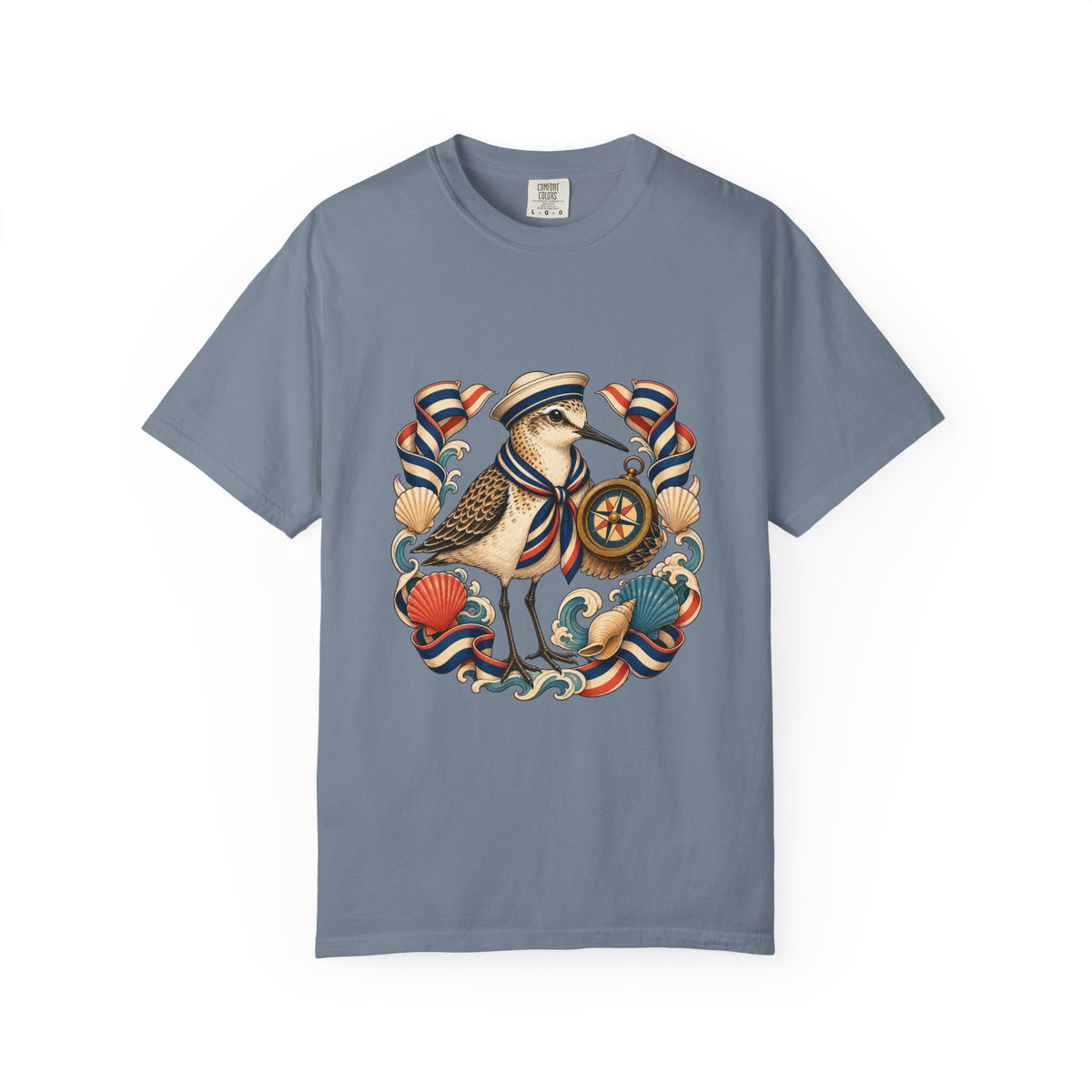 Deck Stripe Sandpiper Navigator Graphic Tee
