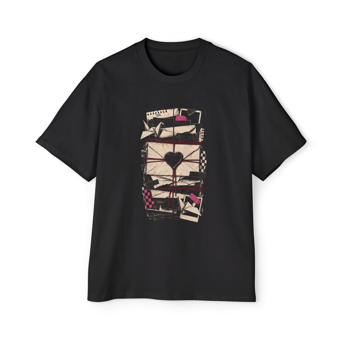 Unsent Letters Heavy Oversized Emo Tee