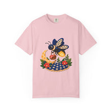 Paper Cut Polka Dot Firefly Picnic T-Shirt Graphic