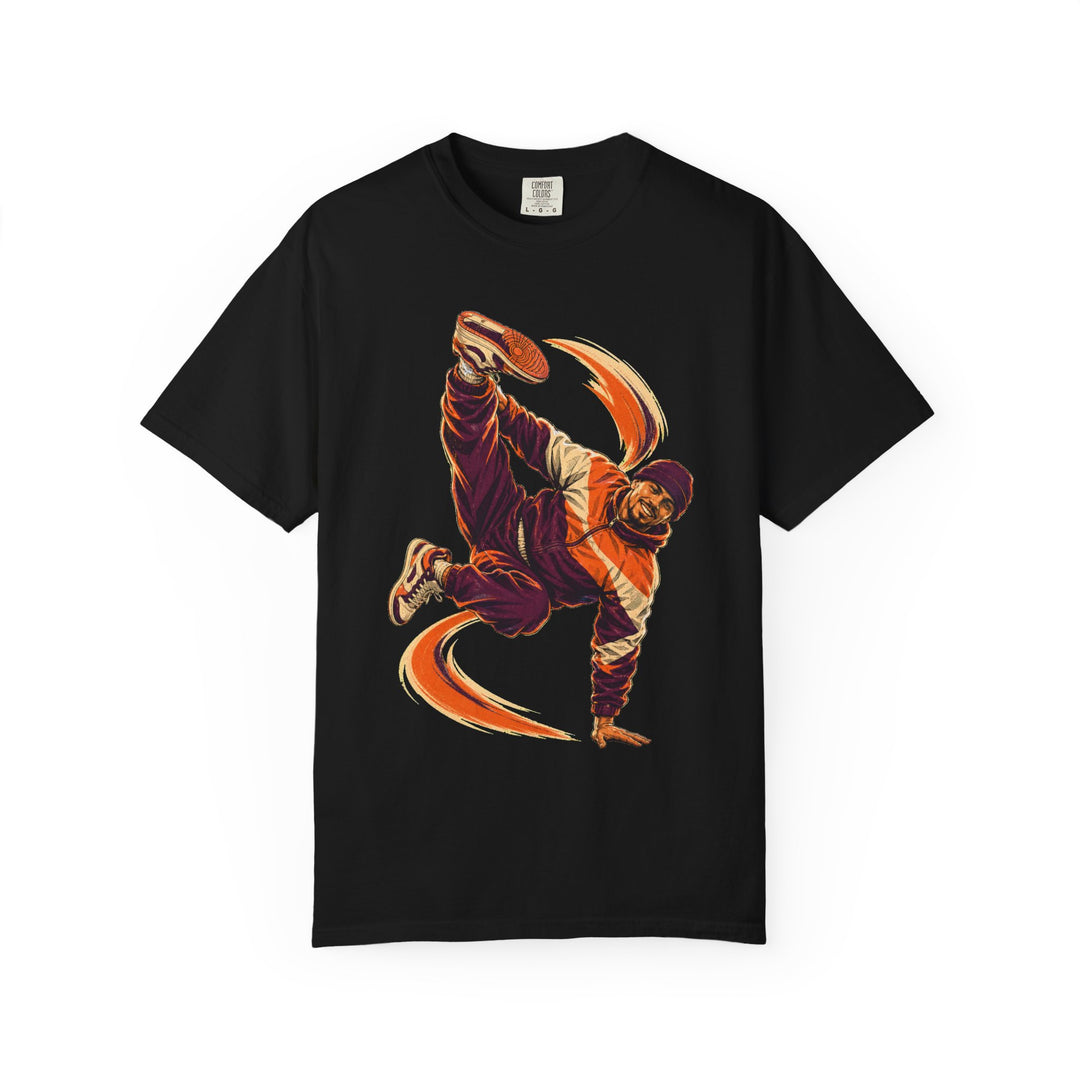 Breakdance Power Freeze Screenprint Graphic Tee