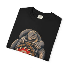 Basilisk Road Crew Brutalist Mythic Industrial Graphic Tee