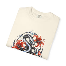 Chrome Tiger Lily Serpent Graphic Tee