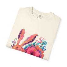 Psychedelic Hibiscus Sea Hare Graphic Tee