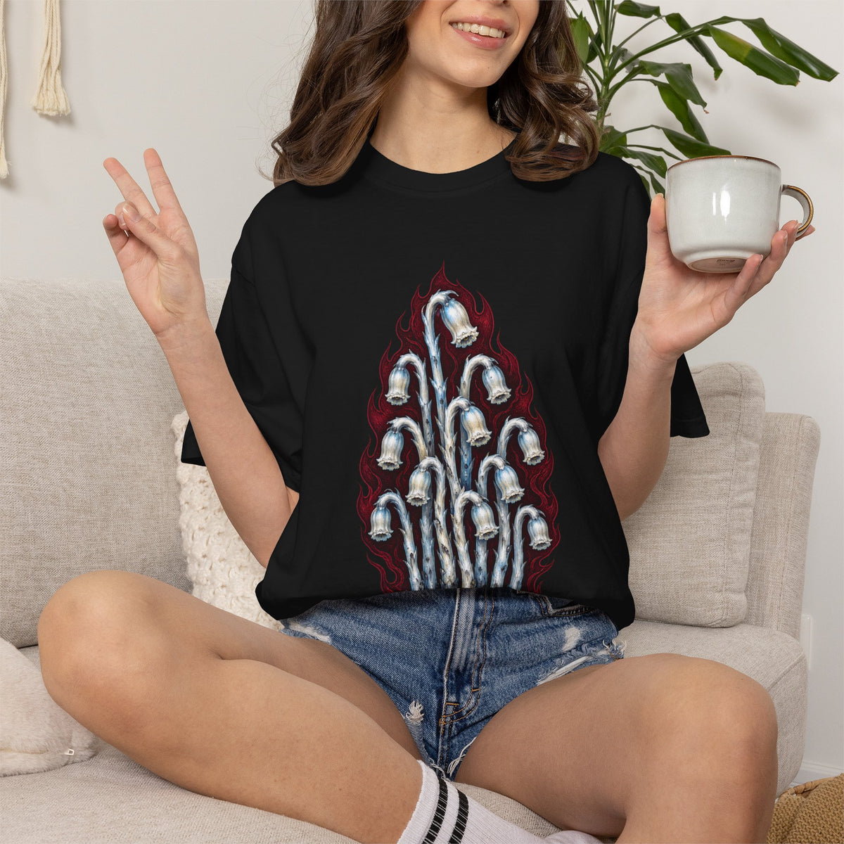 Ghost Pipe Spectral Choir Graphic Tee