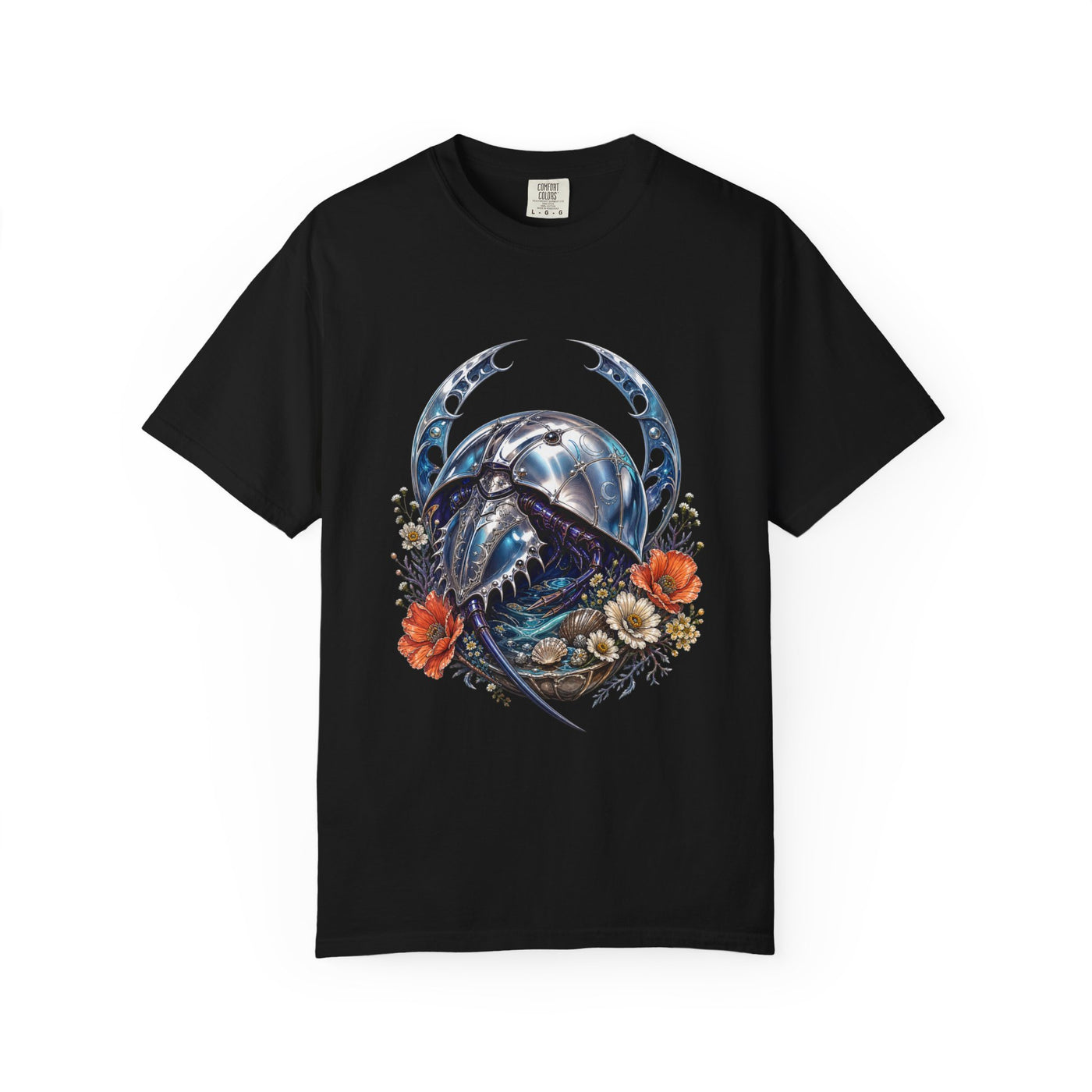 Chrome Horseshoe Crab Oracle Graphic Tee