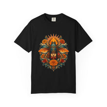 Marigold Scarab Courier Graphic Tee