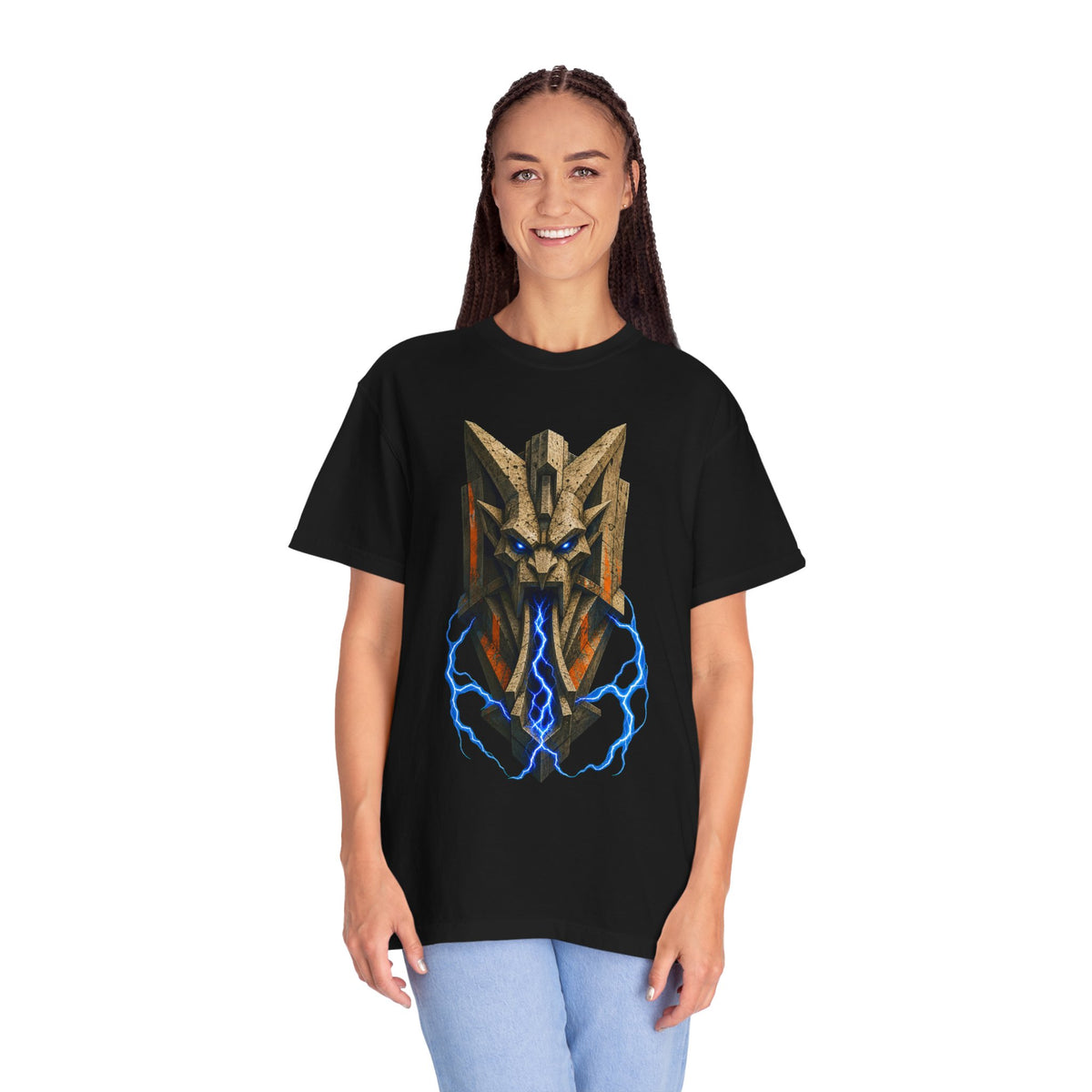 Brutalist Gargoyle Stormgate Graphic Tee
