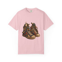 Quilted Roadside Observatory Shoes T-Shirt Graphic