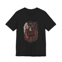Fallen Angel Biker T-Shirt Graphic