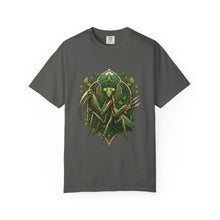 Cyber Botanical Praying Mantis Graphic Tee