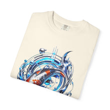 Chrome Koi Signal Crest Graphic Tee