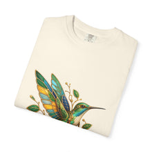Solarpunk Hummingbird Courier Graphic Tee