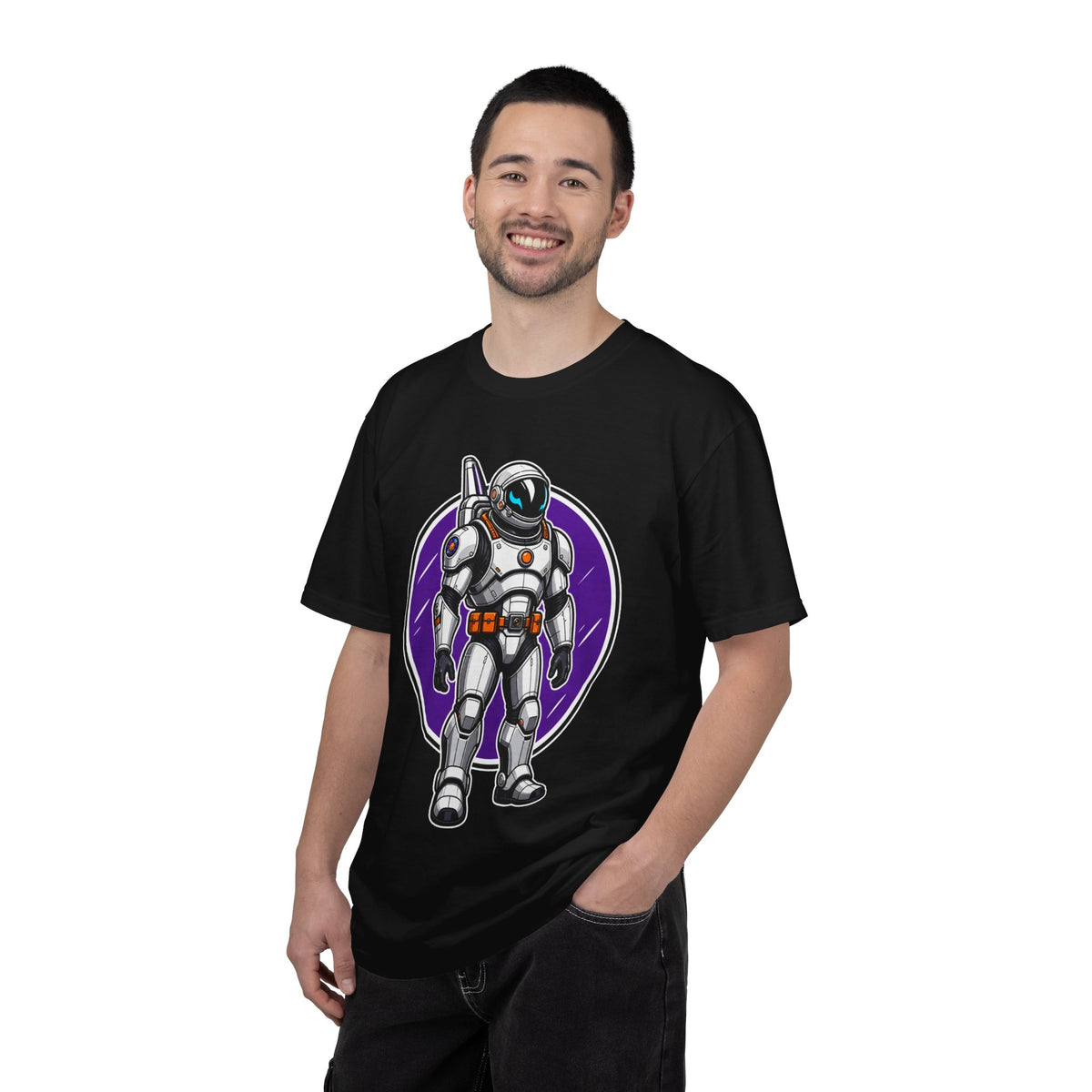Cosmic Astronaut Badge T-Shirt Graphic