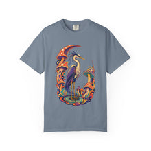 Psychedelic Mushroom Heron