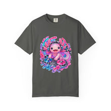 Gummy Pop Axolotl DJ T-Shirt Graphic