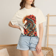 Hibiscus Lava Eel Surfer Graphic Tee