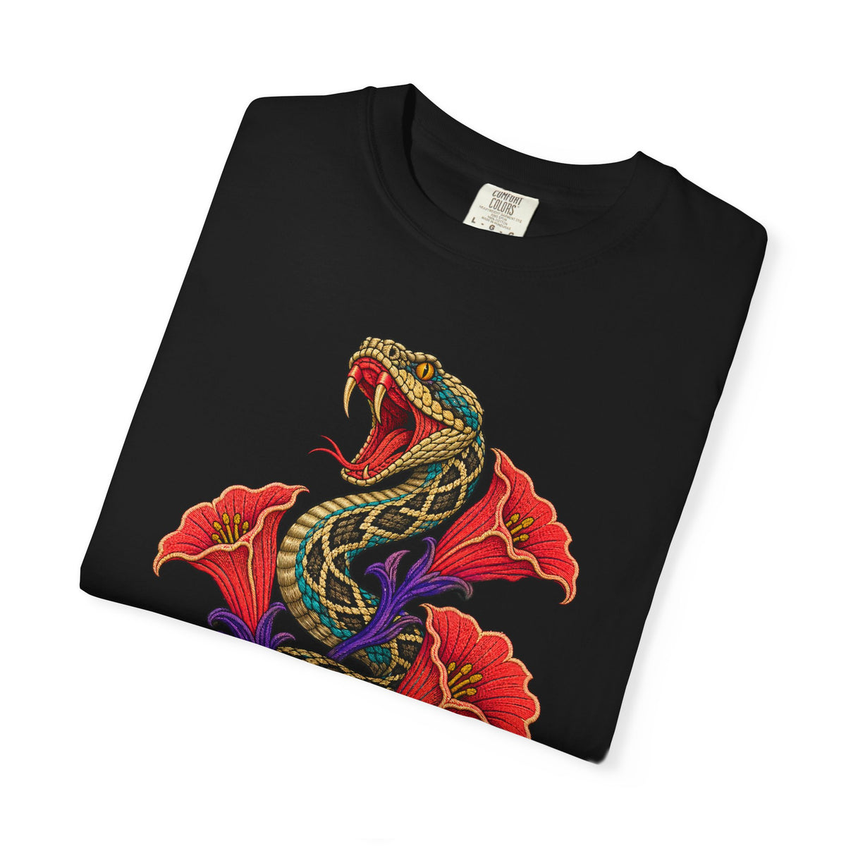 Datura Rattler Embroidered Western Graphic Tee
