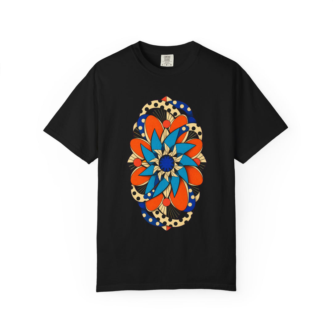 Botanical Prism Portal Abstract Floral Graphic Tee