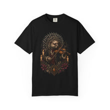 Poetcore Porcupine Violinist Gothic T-Shirt Graphic