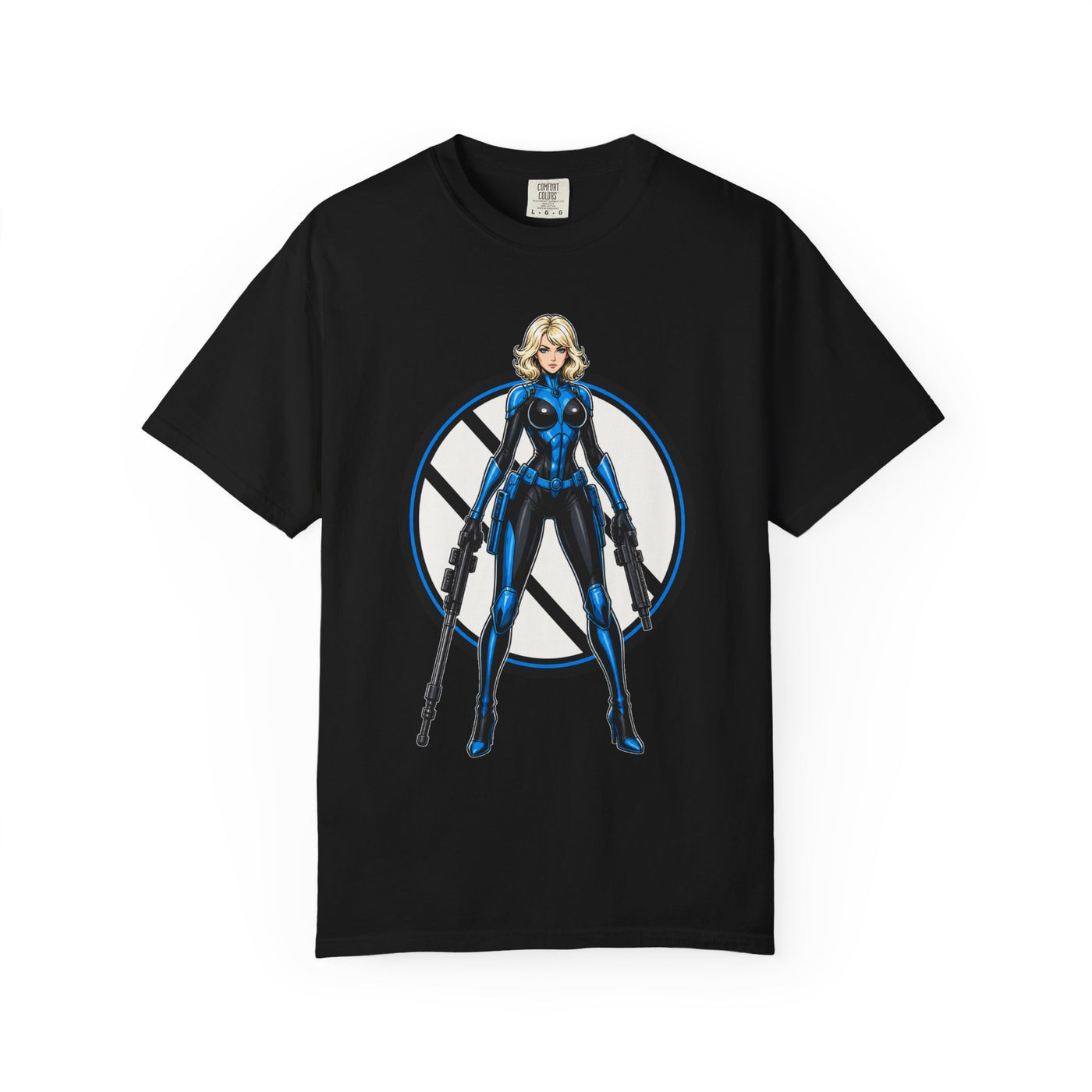 Sci-Fi Agent Crest T-Shirt Graphic