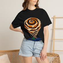 Cinnamon Roll Cyclone Stained Glass Adventure Graphic Tee