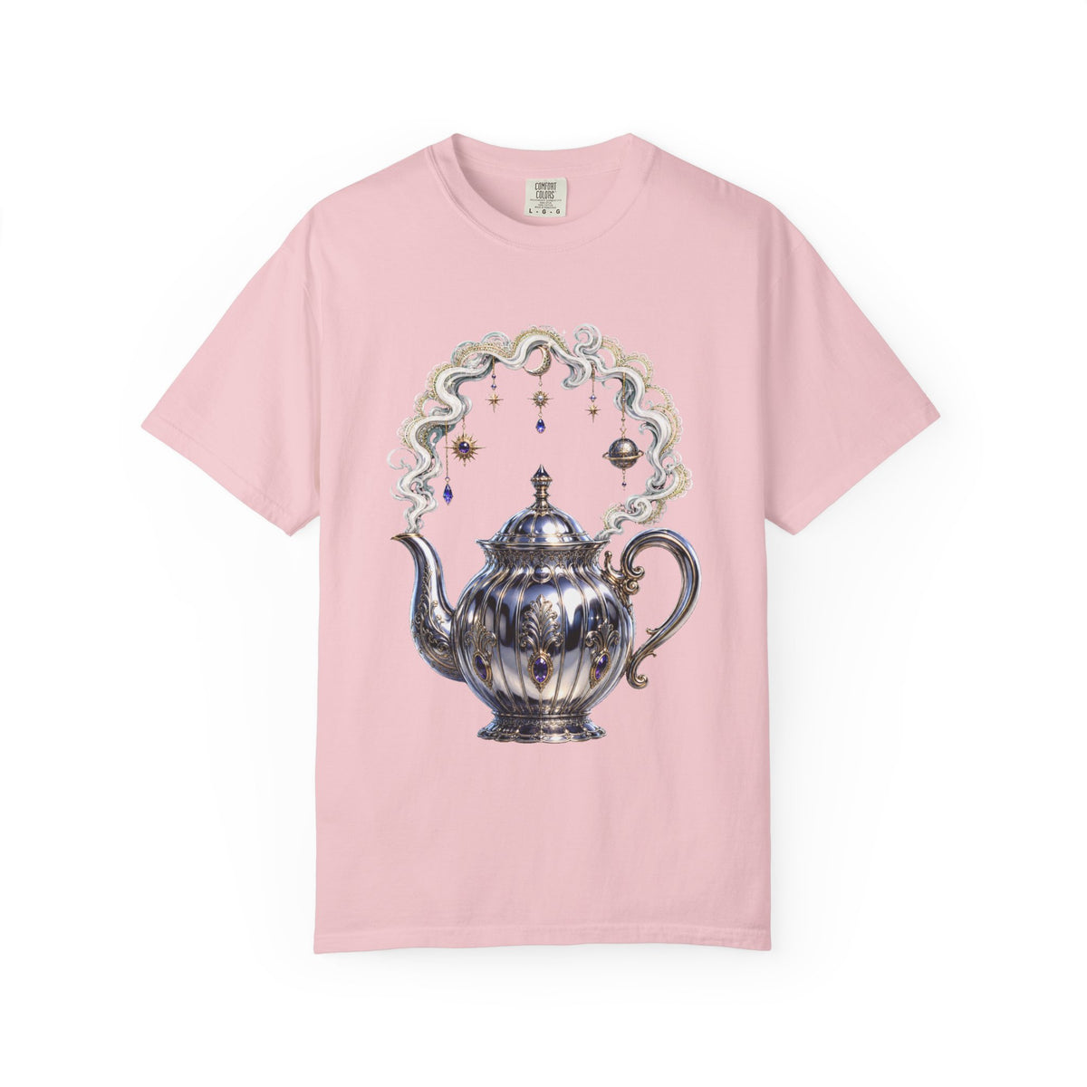 Chrome Lace Oracle Teapot T-Shirt Graphic