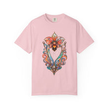 Psychedelic Glass Harp Orchid Graphic Tee
