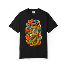 Tropical Lava Lamp Gecko T-Shirt Graphic