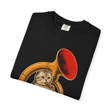 Scottish Fold Sousaphone Hard-Bop Collage Graphic Tee