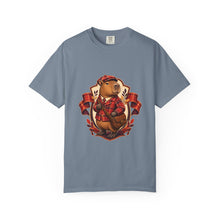 Paprika Plaid Capybara Courier Graphic Tee
